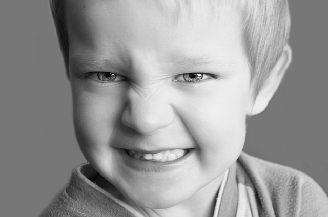 kid with strong teeth