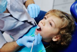 checking tooth decay in children
