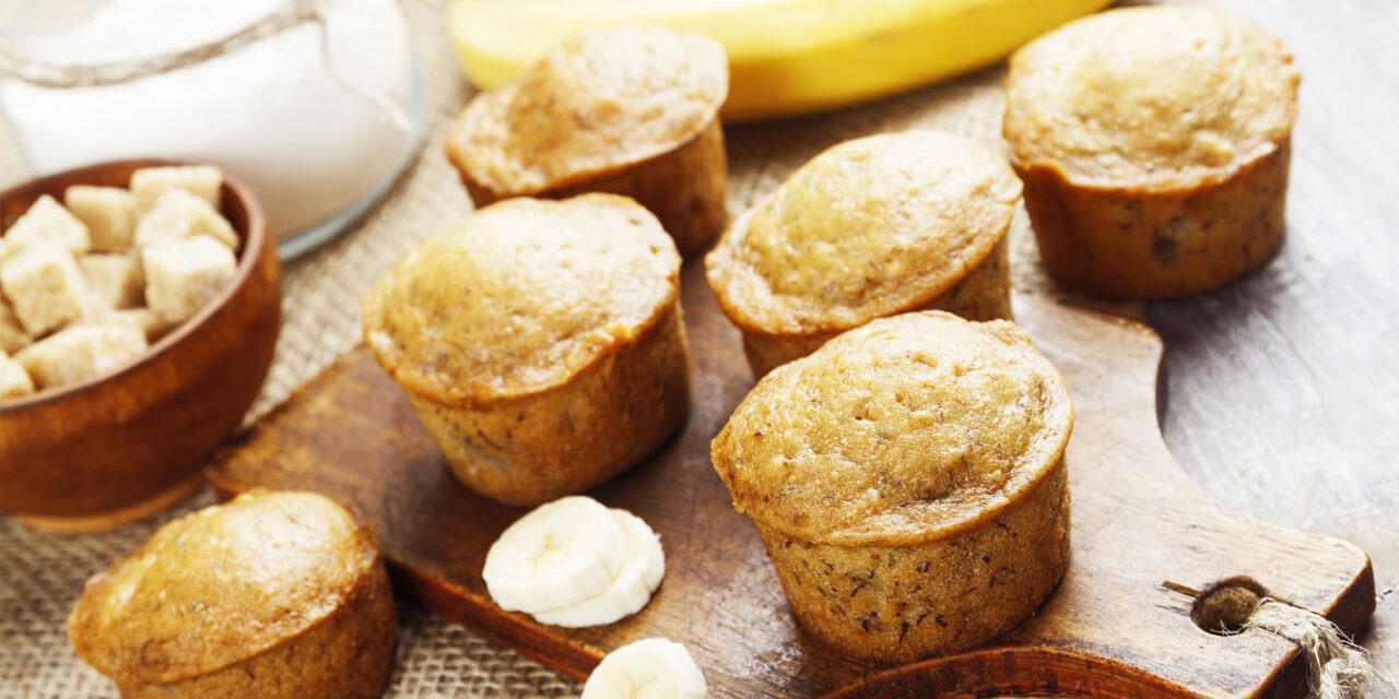 Healthy banana muffins recipe you can try